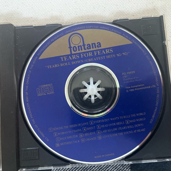 Tears for Fears Tears Roll Down - Picture 3 of 5